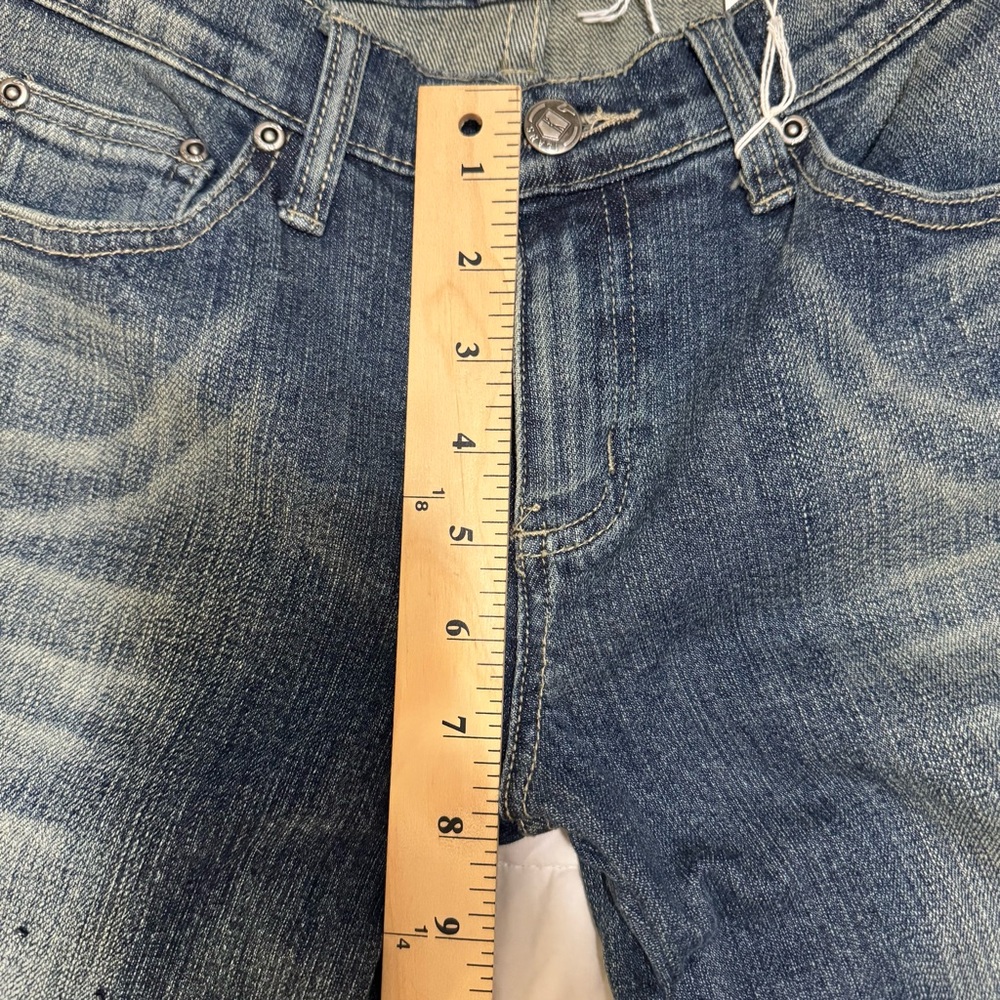 Vintage Paris Chic Women’s Flare Jeans Size 4 Originally 195.00 Embellished - Picture 11 of 13